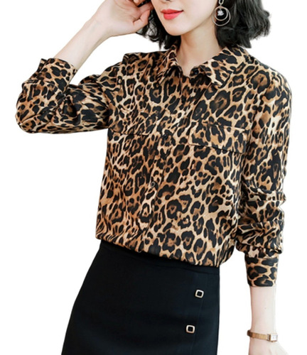 Camisa feminina oncinha Clearance