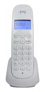 Telefone Sem Fio Motorola Moto700w Branco C/id De Chamadas