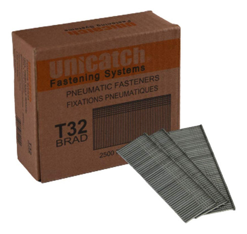 Unicatch 1-1 4 Calibre 16 Galvanizado Acabado Recto Clavo