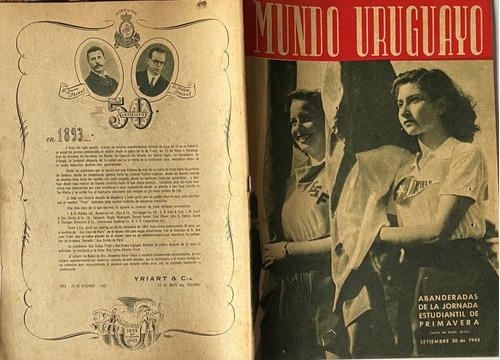 Mundo Uruguayo N° 1275 Troupe Ateniense Y Ramón Collazo 1943