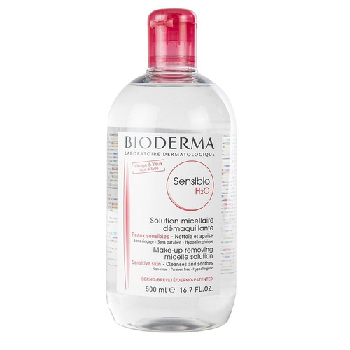 Imagen 1 de 1 de Agua micelar Bioderma Sensibio H2O Bomba Inversa para piel sensible, normal a mixta 500 ml