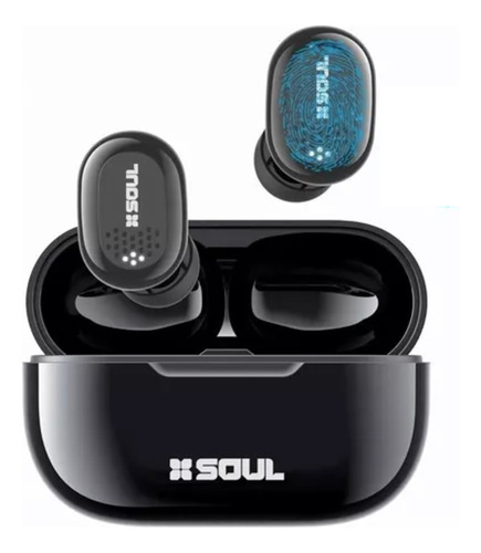 Auriculares Inalambricos Tws 700 Bluetooth 5.0 Soul Negro