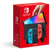 Comprar Nintendo Switch OLED HEG-001 64GB Standard color rojo neón y azul neón 2021