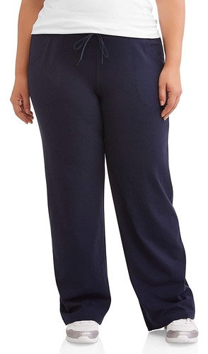 Athletic Works Women's Relaxed Fit Dri-more Core Cotton Bl 