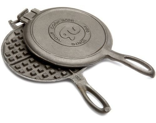 Industrias De Roma Old Fashioned Waffle Iron Fundido, Ctl0b