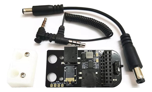 Para Óculos Fpv V2 External Analog Flight 5.8g Rx Port 3.0