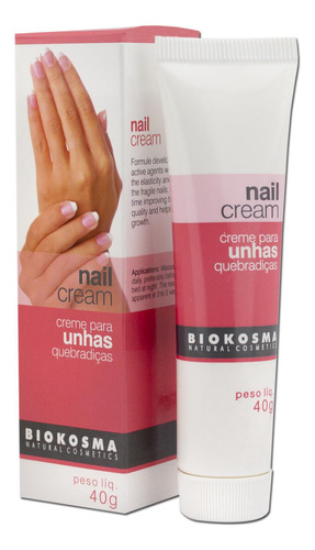 Creme Para Unhas Quebradiças Biokosma