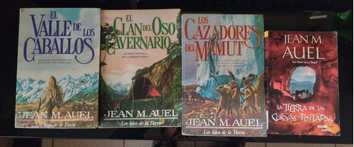 Libros De Jean M.auel Clan Del Oso Cavernario Etc.