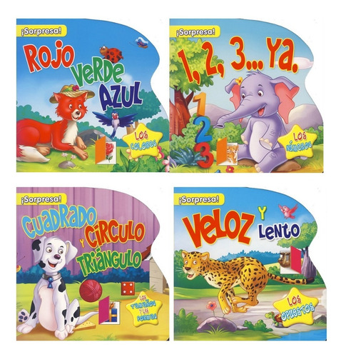 Libro Coleccion Sorpresa ,tapa Dura Con Flaps,didactico