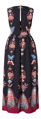 Vestido T Para Mujer, Talla Grande, Estampado A La Moda, Cue