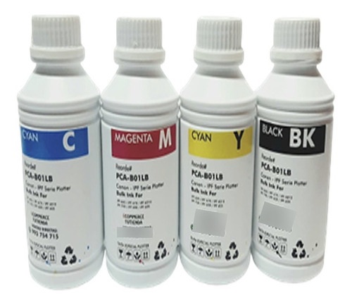 Tinta Canon Plotter Ipf Compatible Negro Cian Yellow Magenta