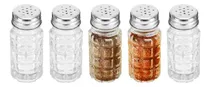 Comprar Set 5 Saleros De Vidrio 2 Oz Para Fiestas Bautizo Comunion