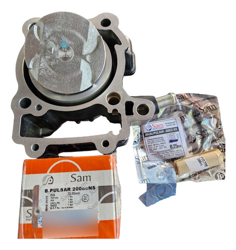 Kit De Cilindro Bajaj Rouser Ns200 As/rs200 Original