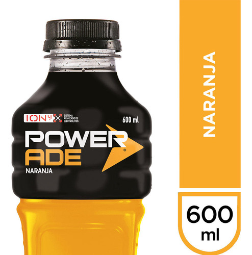 Isotónica Powerade Naranja Botella 600cc