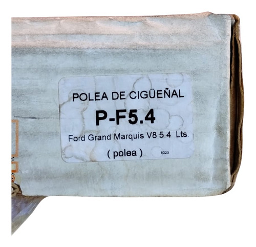 Polea Cigueñal Damper F150 F250 Expedition 5.4 V8