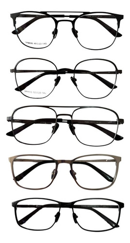 Lote De 5 Armazones Lentes Para Graduar Modelos Variados