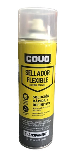 Sellador Flexible Transparente Covo Cod: 1045003