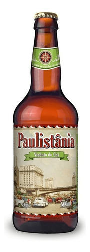 Cerveja Paulistania Viaduto Do Chá - Hop Lager - 500ml