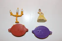 Comprar 1992 Lote Bella Lumiere La Bella Y La Bestia Disney Mcdonald