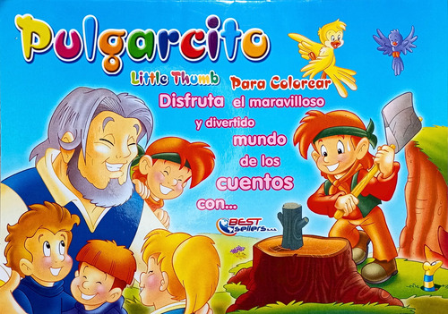 Pulgarcito Cuento Infantil Para Colorear En Español E Ingles