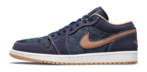 Zapatillas Jordan 1 Low Se Denim Urbano Hombre Dh1259-400   