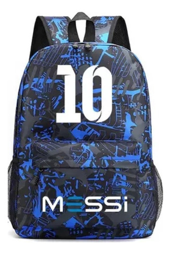 Mochila De Argentina Messi N.° 10, 3 Piezas