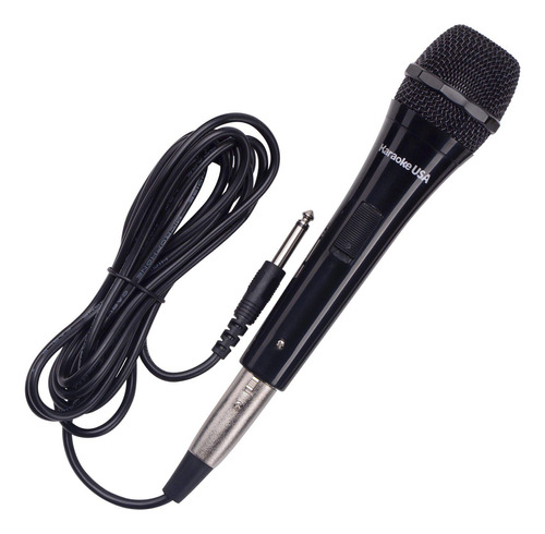 Karaoke Usa Micrófono Dinámico Profesional M189 (cable Desmo