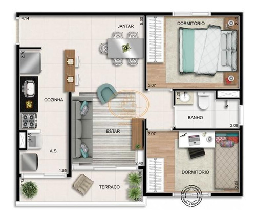 Apartamento Com 2 Dormitório(s) Localizado(a) No Bairro Jabaquara Em São Paulo / São Paulo - 2920:906027
