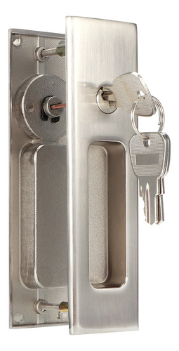 Juego De Manija De Cerradura De Puerta Corredera De Aleación