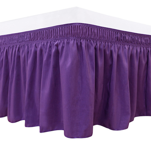 Biscaynebay Wrap Around Bed Skirts For Twin & Twin Xl Beds .
