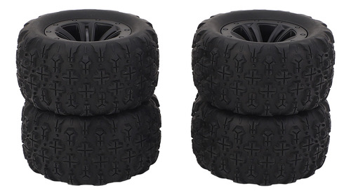 Neumático Rc Wheel, 4 Piezas, Manejo Superior, Control Mejor