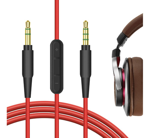 Cable Audio Microfono Para Audio-technica Ath-msr7 Denon In