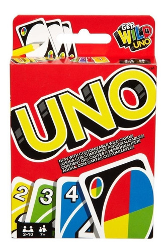 Juego De Cartas Uno Clásico Juego Familiar Juego De Niño