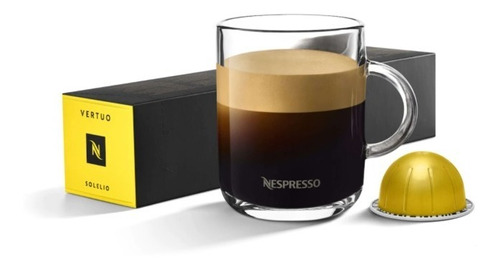 10 Cápsulas De Café Nespresso Vertuo Solelio Americano
