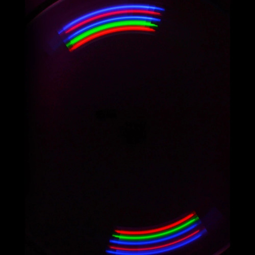Imagen 4 de 6 de Tapa Valvula Con Luz Ruedas Bici Auto Moto Multicolor