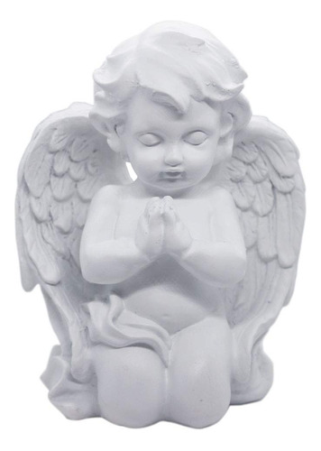 Estatua Decorativa Angel Querubin Para Interior Exterior Ala