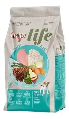 Quatree Life ração filhotes raças pequenas 10.1kg