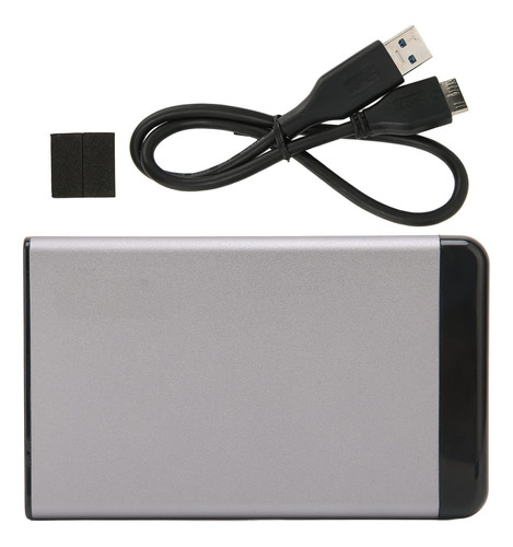 N Caja Disco Duro Usb3.0 Velocidad General 5 Gbps Aleacion 7