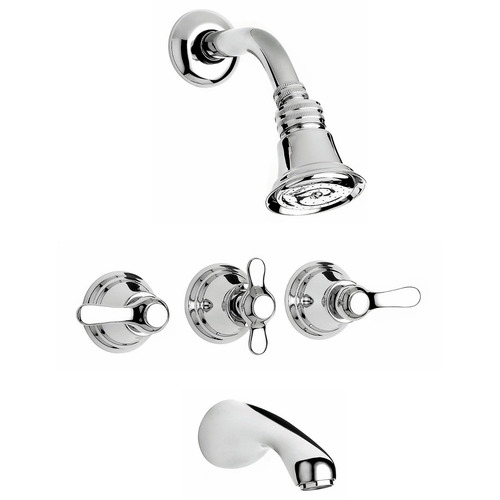 Combo Grifería Peirano Burgos Lever Ducha Embutir + Bidet Ahora 12 Y 18