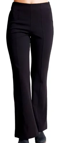 Pantalon crepe online negro