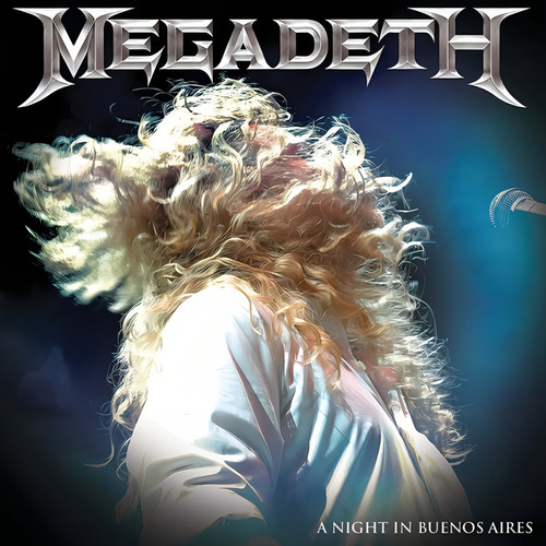 Megadeth Night em Buenos Aires 3 Vinilos Coloridos