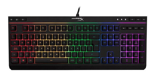 Teclado Gamer Alloy Core Rgb Negro