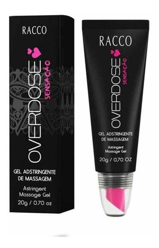 Gel Adstringente De Massagem Overdose Racco Intimo 