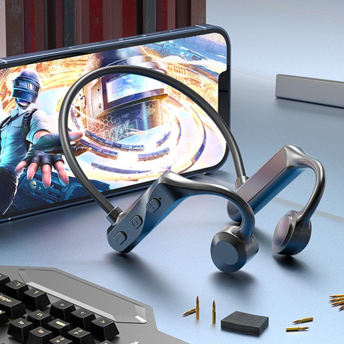 Audífonos Bluetooth Impermeables De Conducción Ósea