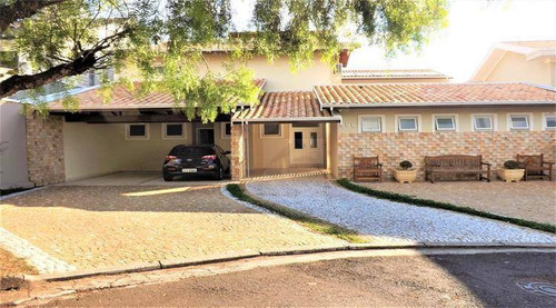 Casa Com 4 Dormitórios À Venda, 462 M² Por R$ 2.400.000,00 - Condomínio Villa Romana - Indaiatuba/sp - Ca1034