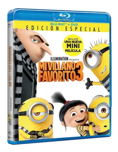 Mi Villano Favorito 3 Tres Pelicula En Blu-ray + Dvd