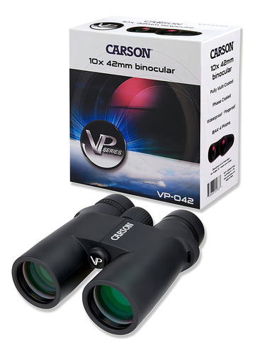 Binóculos Imp de tamanho completo da série Carson Vp de 10x42 mm