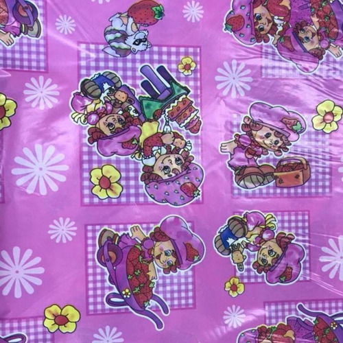 50 Unidades - Saco De Presente 30x44cm Moranguinhos