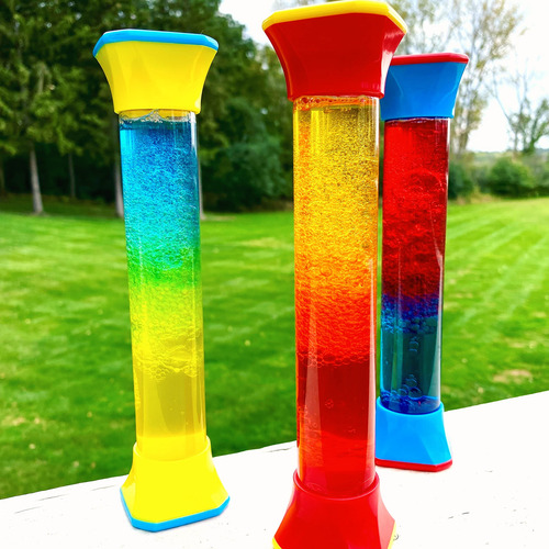 Sensory Fidget Tubes Hand2mind Colormix Para Niños De 3 A 5
