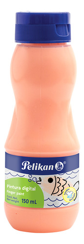 Pintura Digital Preescolar Dedos Pelikan 150ml Elegir Color Rosa Carne